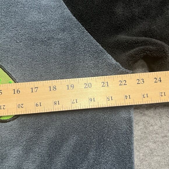 Rick & Morty Sweatshirt Large Adult Swim Pickle Rick Gray/Black Soft Pullover - Picture 7 of 8